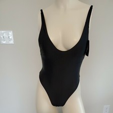 Womens Swimsuit 1 Piece small Black