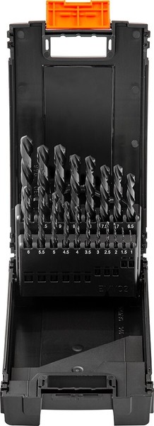 Projahn Spiralbohrer Set Linksschneidend 19Tlg HSS-G Din 338 Typ N 1-10Mm 60315L-image