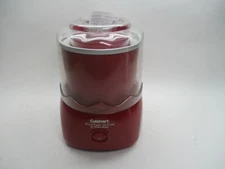 Box Cuisinart Automatic Frozen Yogurt Ice-Cream & Sorbet 20Min Maker RED ICE-20R