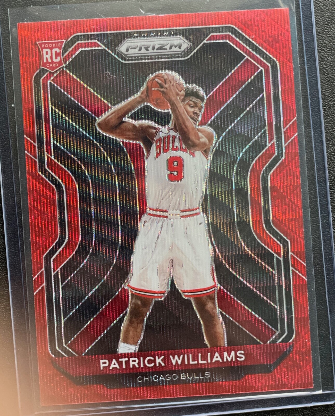 Patrick Williams 2020-21 Panini Prizm Ruby Wave Prizms RC #288