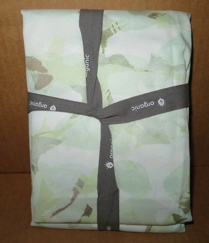 West Elm Organic Sateen Canopy Duvet Cover Twin/Twin XL Storm Blue & 1-Sham New - Picture 10 of 10