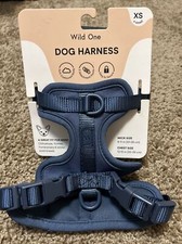 New Wild One Dog Harness Size Extra Small Blue
