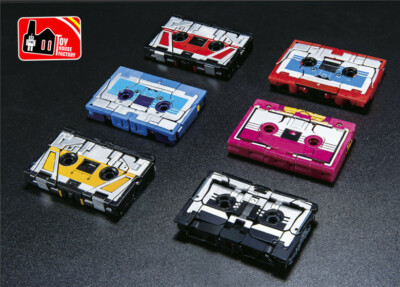 Set 6 Transformers Soundwave Cassette Rumble Laserbeak Ravage Frenzy Mindwipe
