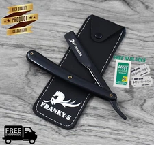 Straight Edge Razor Shaving Blade Barber Shaver Mens One Blade Professional