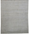 White Contemporary 9 x 9 ft Size Area Rugs