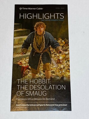 Time Warner Cable Highlights Guide The Hobbit Desolation of Smaug WrestleMania
