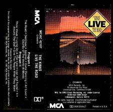 THE KINKS / LIVE THE ROAD - Near-Mint Cassette 1987, MCA/BMG Club 
