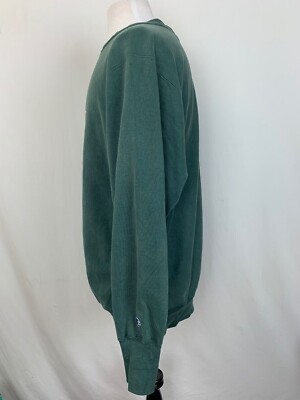 Vintage 90s Champion Reverse Weave Sweatshirt XL Green Made in USA