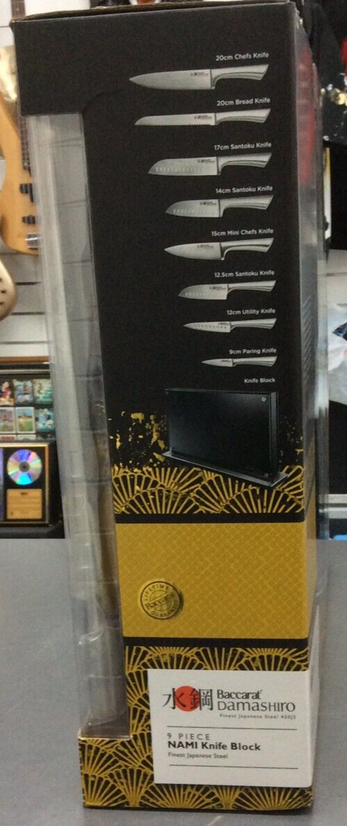BACCARAT KNIFE SET NAMI 9 PC KNIFE RRP499.99 eBay