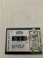 Dax Raymond 2019 Contenders Draft Picks Rookie Auto Card #152
