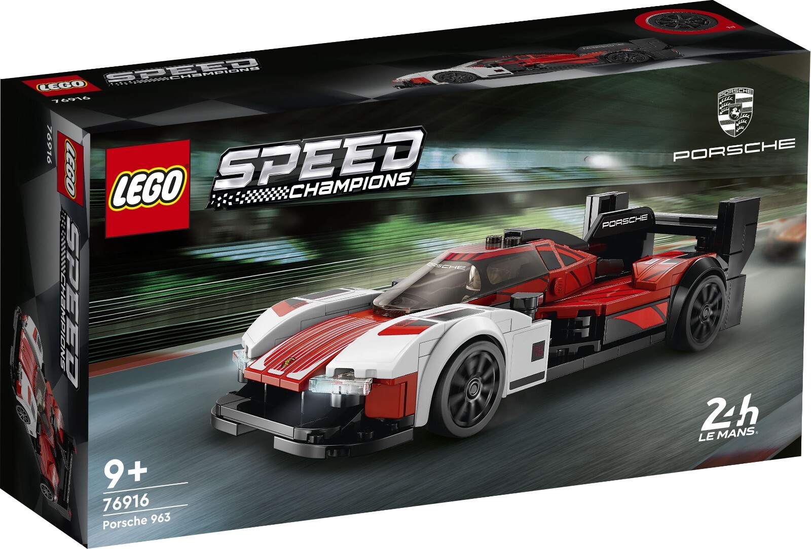 Lego Rot/Schwarz Speed Champions Porsche 963 Mit Fahrerfigur Für Spannende Rennen (76916) - Bild 6