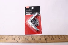 (4-Pk) Bulldog Hardware Corner Braces Zinc Plated 2"