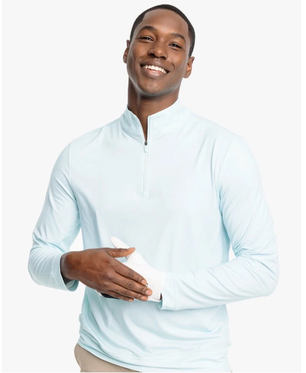 Southern Tide Men s Pine Ridge Print Cruiser Quarter Zip Pullover