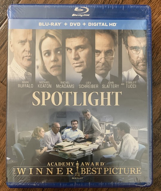 Spotlight (Bluray/DVD, 2016, 2Disc Set, Includes Digital Copy