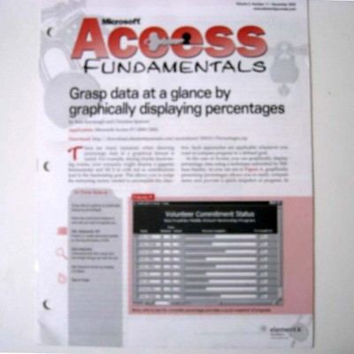 Microsoft   Access Fundamentals - November 2004 Volume 2 Number 11 - Journal
