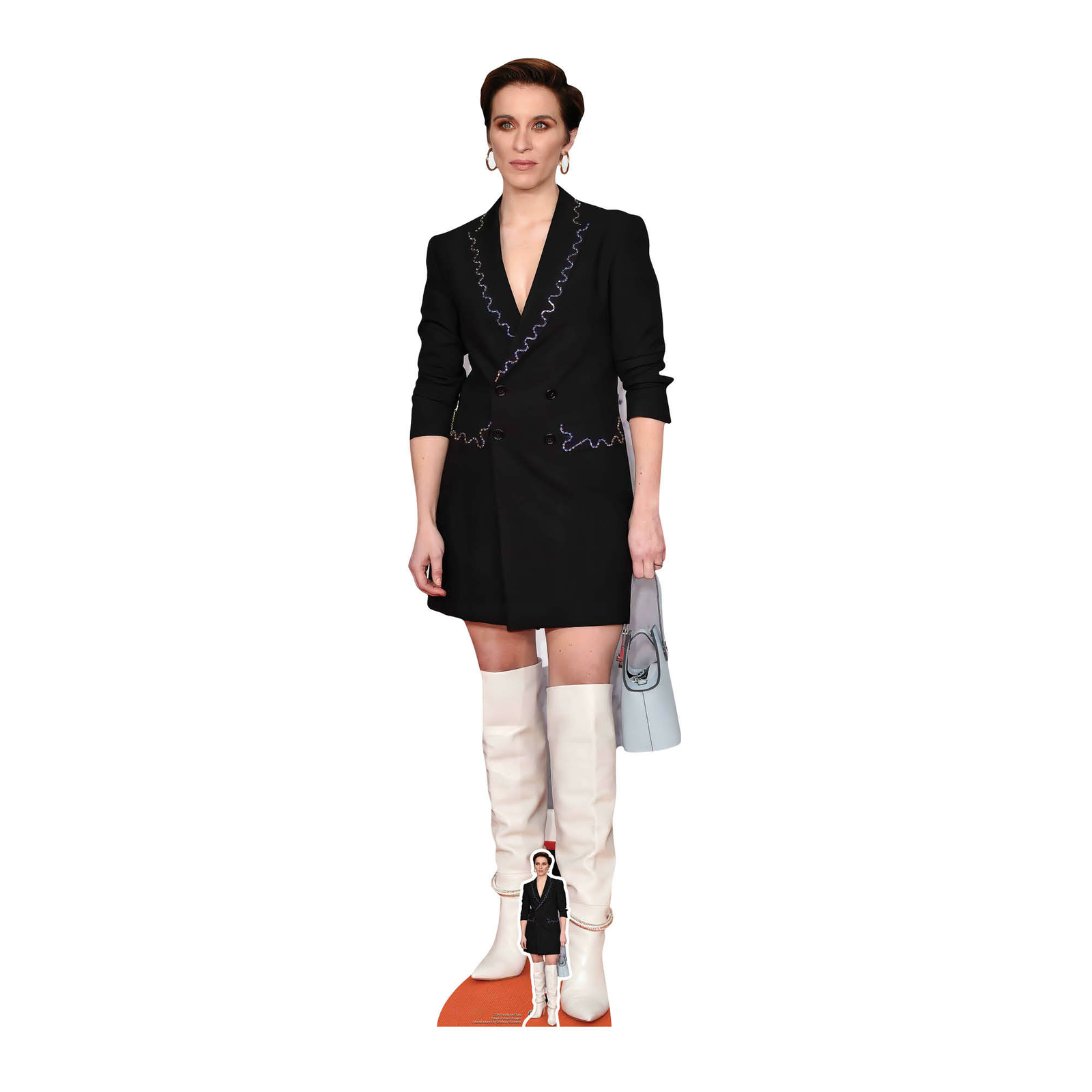 Vicky McClure White Boots Lifesize Cardboard Cutout with FREE Mini Standee