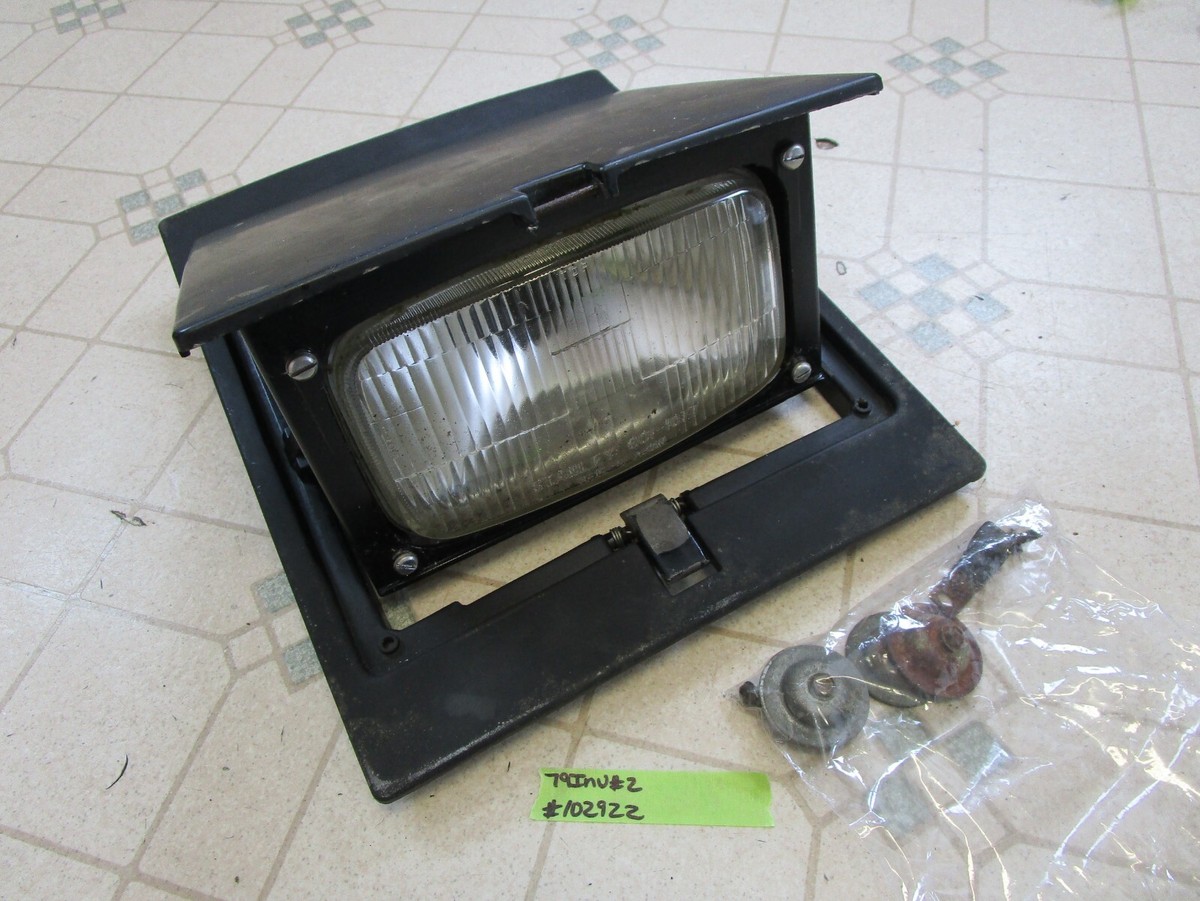 Vintage 79 Kawasaki 440 L/C Invader Snowmobile Hideaway Headlight