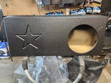 Custom Single 12" Ported Universal Angled Truck Subwoofer Enclosure Box