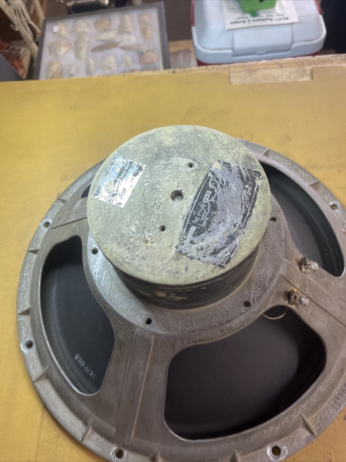 Altec 418 Kustom G15a 15 Inch Speaker Cast 8 Ohm for repair does not meter