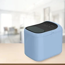 Portable Ice Maker Machine Countertop 33Lbs/24H easy Clean + Ice Scoop Basket