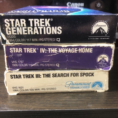 Star Trek VHS Movie Lot - Picture 11 of 13