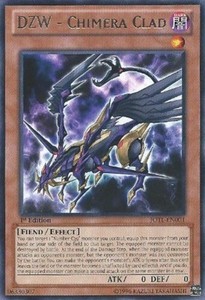 DZW - Chimera Clad - JOTL-EN001 - Rare - 1st Edition x3 - Lightly Played
