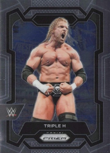 トリプルH TRIPLE H ( #142/299 )( LIGHT BLUE PRIZM Card #40 ) 22 WWE Panini
