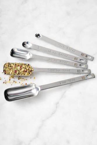 7-Piece 18/8 Stainless Steel Baking Spice Measuring Spoons - Precise for Baking - Picture 11 of 16