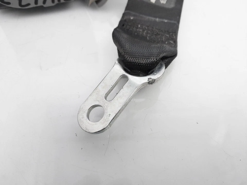 Cinturón de seguridad trasero para conductor BMW 335I 2007-2009 4 puertas 2 filas negro OEM 72-11-9-116-642 Foto 2 de 4