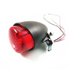 LED nero stop freno corsa fanale posteriore Moto Per Honda Yamaha Suzuki BMW 