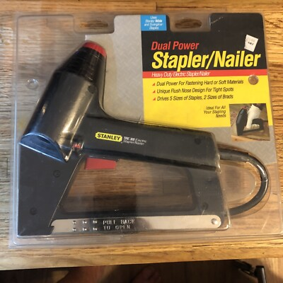 #ad Stanley Electric Corded Stapler amp; Nailer # TRE300 $12.99