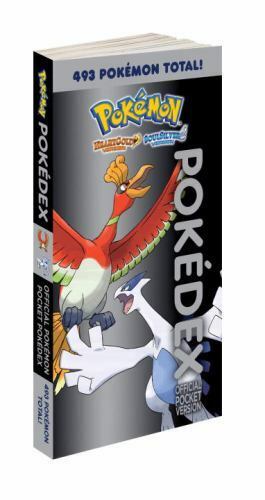 Pokemon HeartGold & SoulSilver Pokedex Official Pocket Version