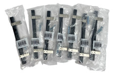 Lot Of 7, 5116-455BPN-P Rivet Rebel 128mm Matte Black and Brushed Nickel Pull