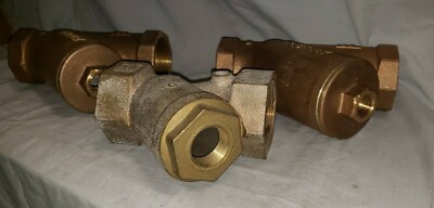 Lot 3 Pcs. Lot  2''  Y- Brass Strainer All Brand New 400 PSI  AND 150 PSI