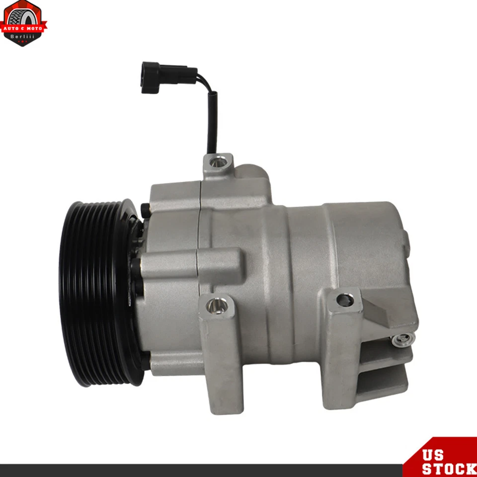 Compresor de aire acondicionado con embrague para Ford F-250 F-350 F-450 F-550 Super Duty CO 11358C Foto 2 de 4