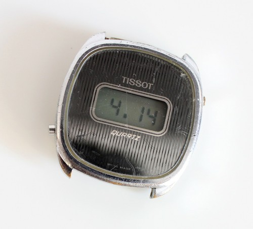 Tissot 34mm CAL 4012 708 528 LCD Vintage Orologio al Quarzo Testa per le  parti ricambi | eBay