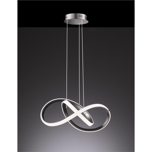 Pendelleuchte Indigo Wofi by Global Technics LED Anthrazit 44 Watt dimmbar - Bild 2 von 4