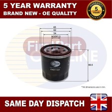 Adatto a Nissan Mazda + altri modelli filtro olio prima parte