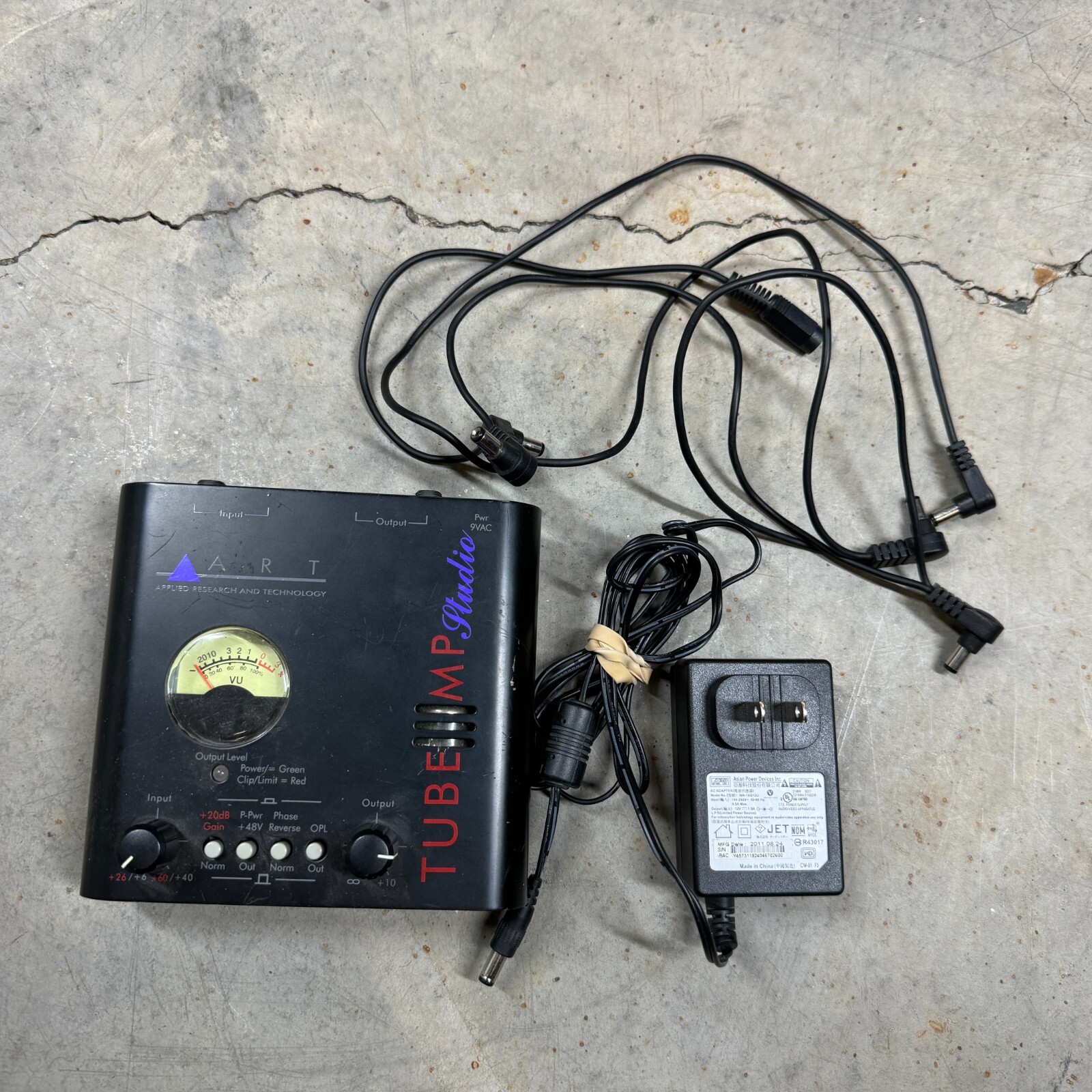 Art Audio Tube MP Studio 1 Channel PreAmp/Processor Amplifier W/ Power