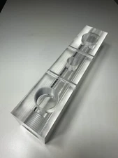 1” Clear Softwashing Manifold 3 Port