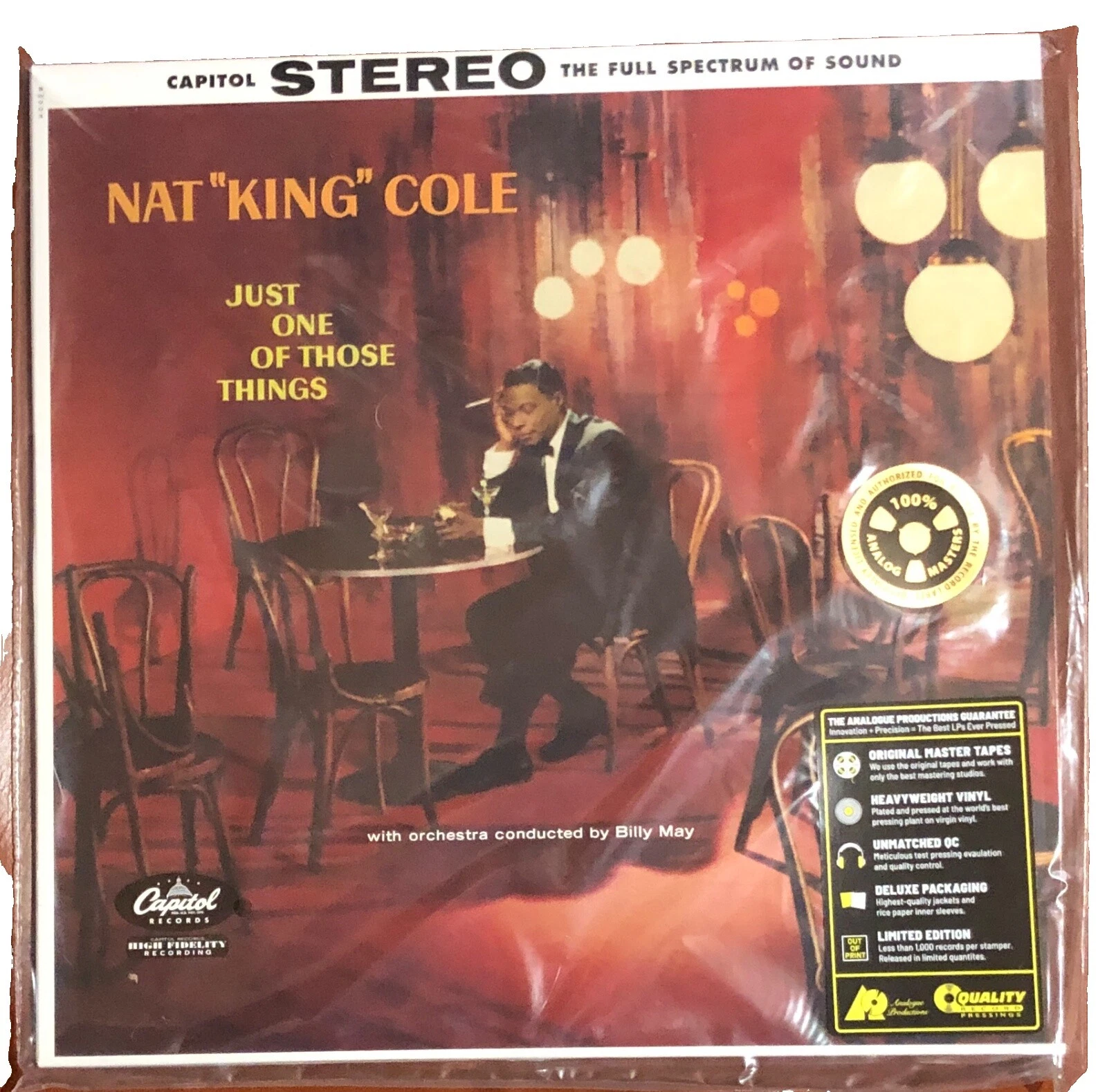 Nat King Cole Jazz Vinyl Records