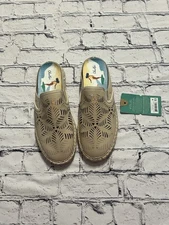 NWT!! Olukai Kaula Olu Ili Espadrille Tapa Mules Size US 6.5/ EURO 36.5