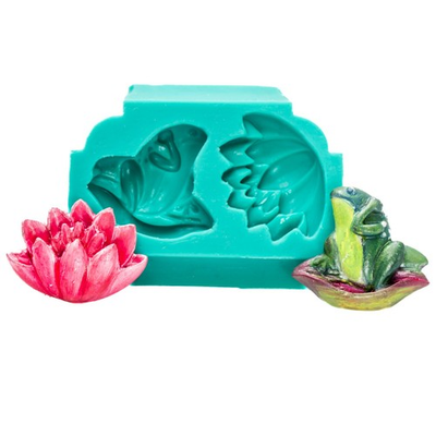 #ad #ad Silicone Mold Frog mold food safe use with fondant candy soap wax 824 $13.75