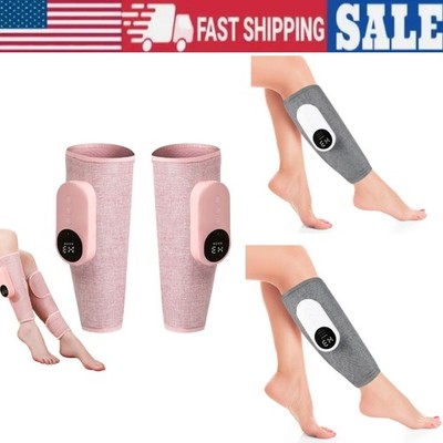 Smart Heating Leg Massage Machine Air Compression USB Rechargeable Wireless Leg