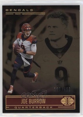 2021 Panini Illusions Trophy Collection Bronze /499 Joe Burrow #40 o7m