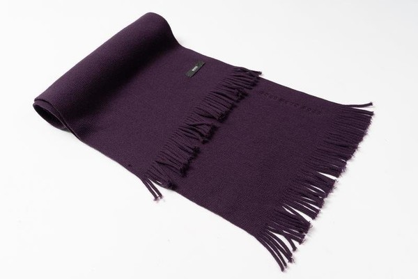 Unisex Hugo Boss Scarf Purple One size
