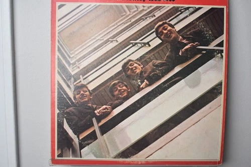 The Beatles - 1962-1966 (Red Album) (2xLP, Comp, Gatefold, Vintage, Used)