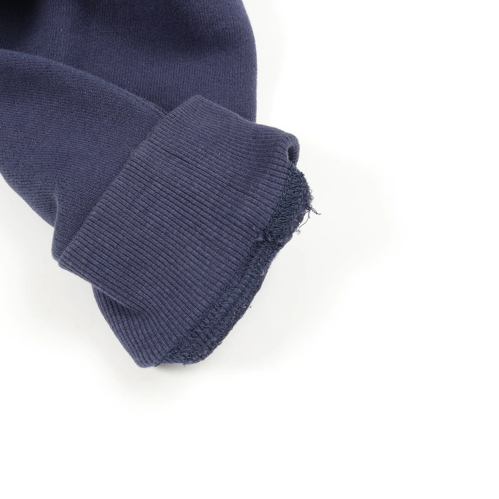 SAINT LAURENT (YSL) 【Tops】SAINT LAURENT PARIS Felpa con cappuccio e zip stampa logo cotone navy