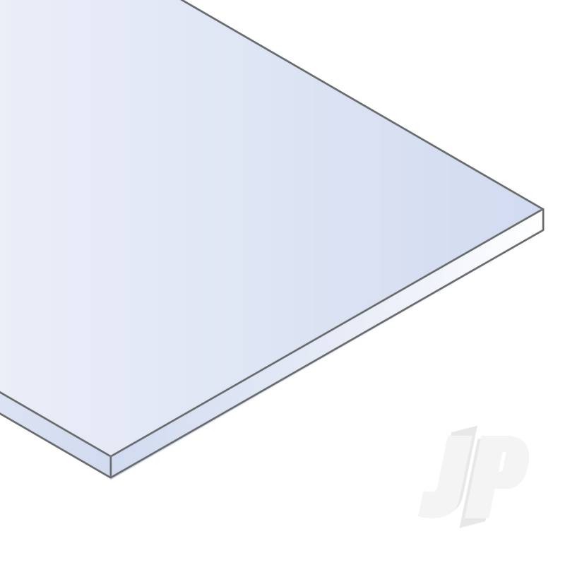 Evergreen 11x14in (28x35cm) White Plastic Sheet .020in (0.508mm) Thick (12 pack)