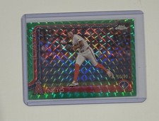 2025 Topps Chrome - Zach Neto #211 Green Geometric Refractor /99